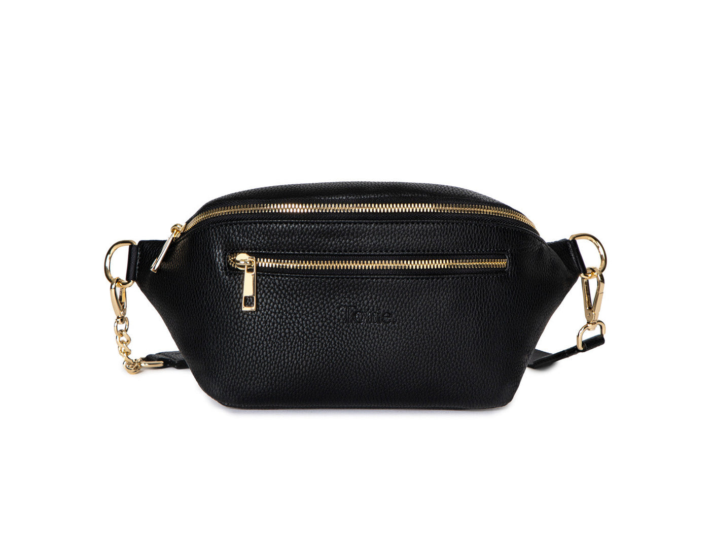 Isel™ Women's Bum Bag (Black / Gold)  |Galliano.Store™