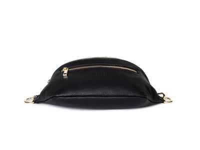 Isel™ Women's Bum Bag (Black / Gold)  |Galliano.Store™