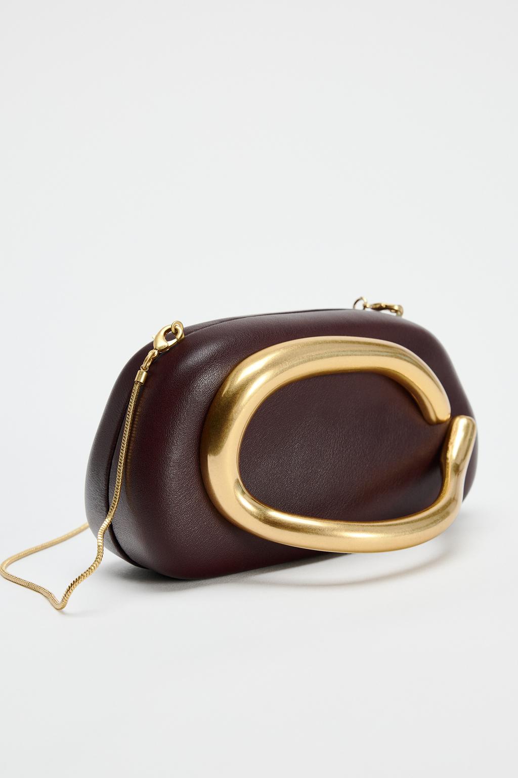 June™ Gold-Clasped Bag |Galliano.Store™