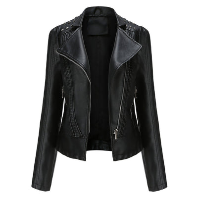 Carrie™  Women Black Slim Jacket |Galliano.Store™