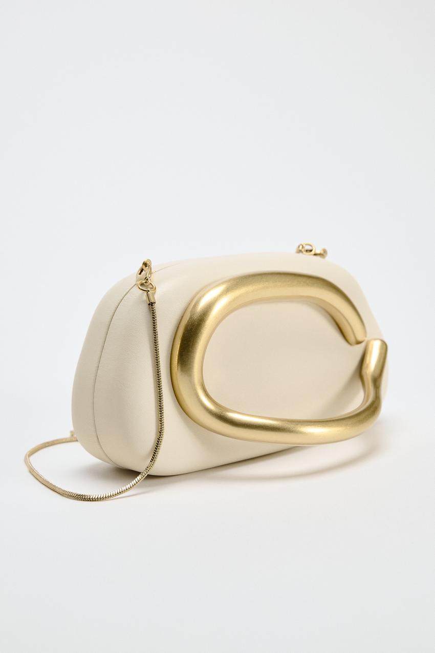 June™ Gold-Clasped Bag |Galliano.Store™