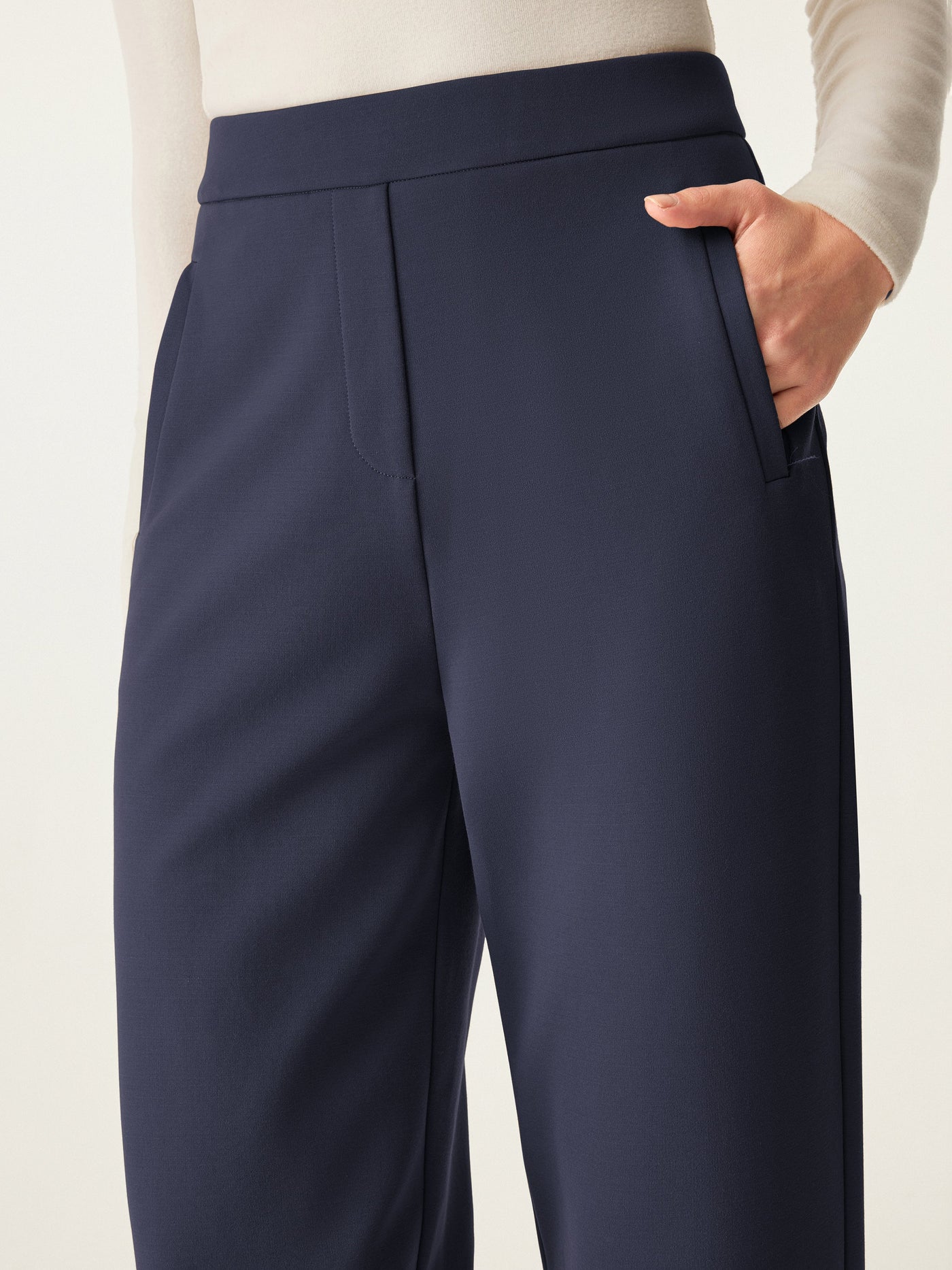 Xena™ Pocket  Navy Trousers |Galliano.Store™