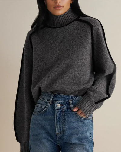 Kalena™  Elevated Turtleneck Sweate |Galliano.Store™