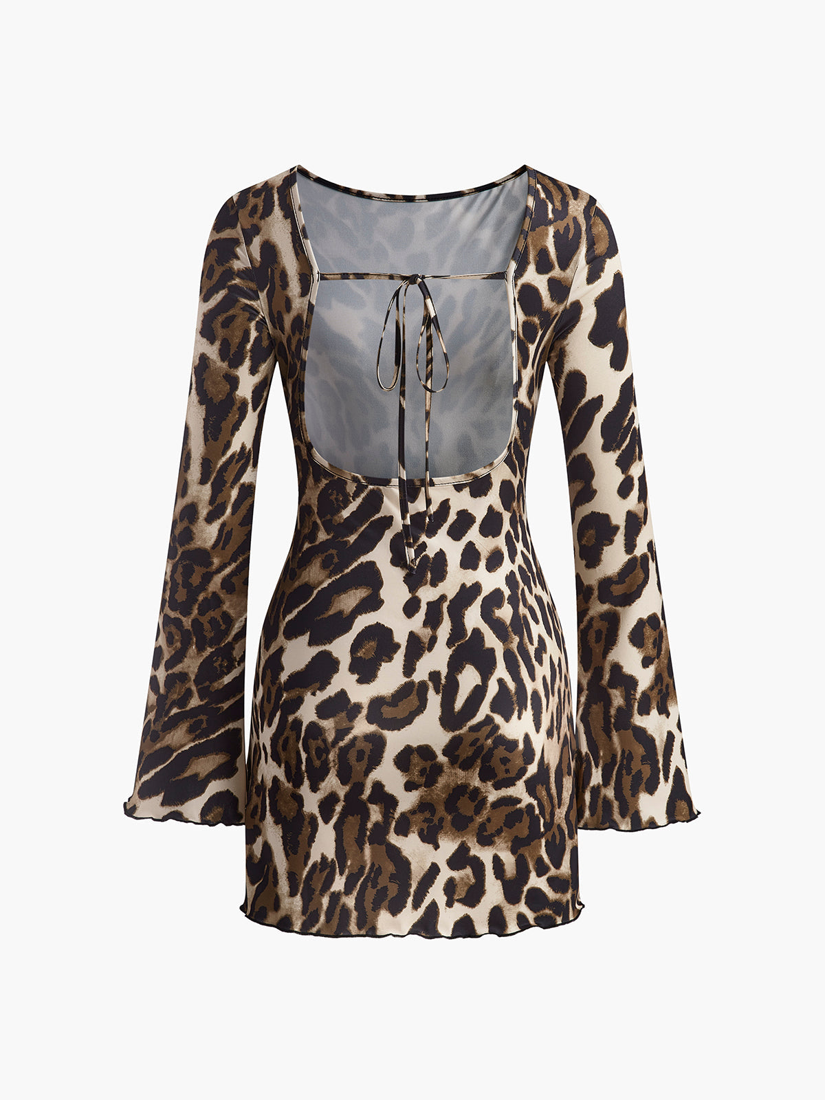 ELISH™ Leopard dress with open back |Galliano.Store™