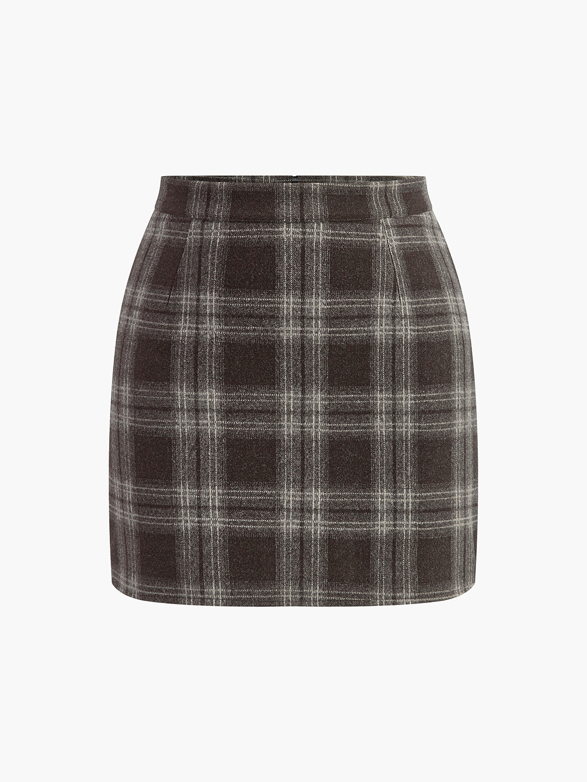 DUFFY™ Plaid wool mini skirt |Galliano.Store™