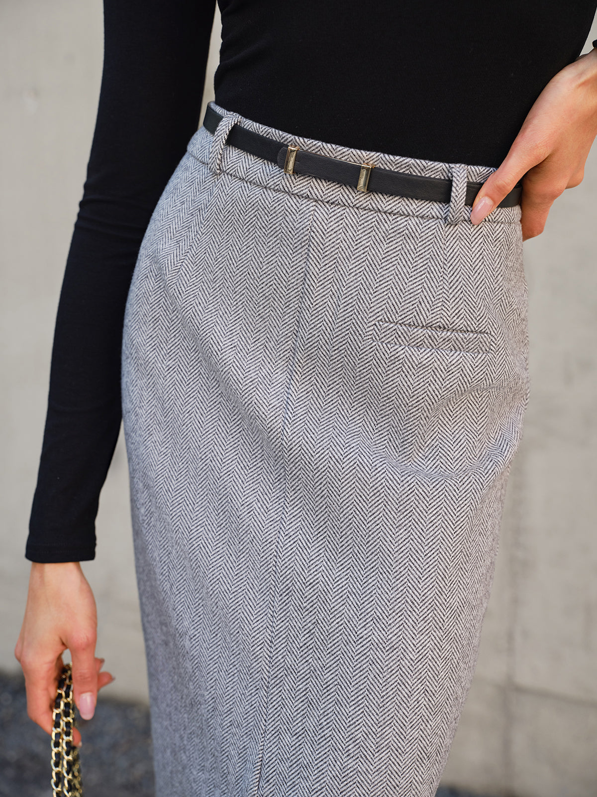 DEIDRA™ Midi skirt |Galliano.Store™