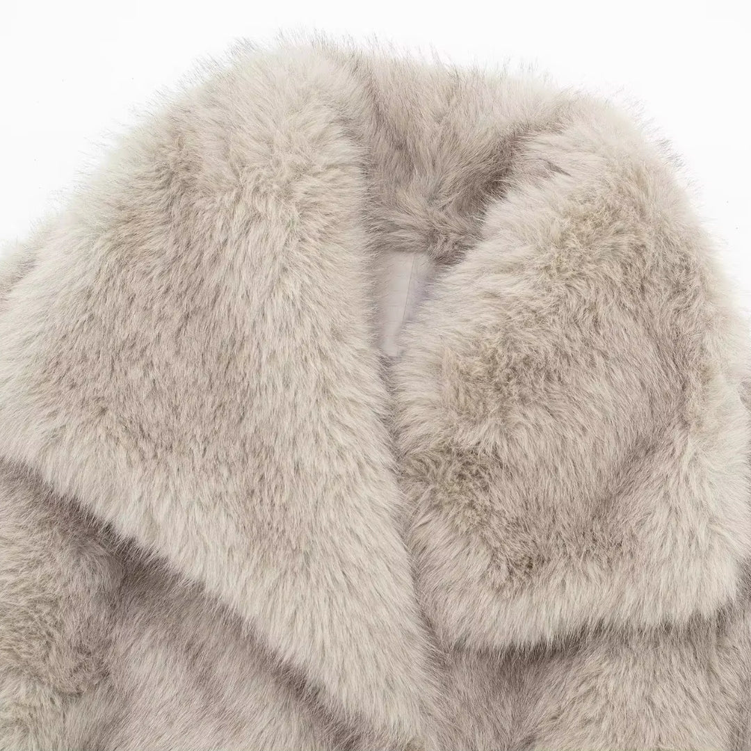 Bruna™ Faux Fur Coat |Galliano.Store™