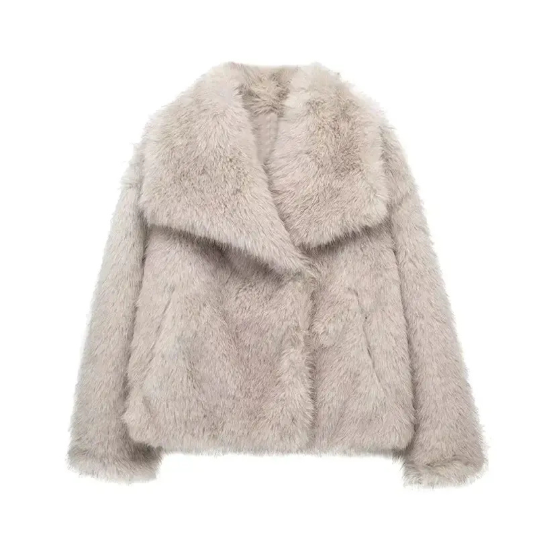 Bruna™ Faux Fur Coat |Galliano.Store™