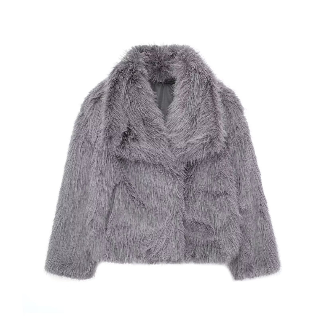 Bruna™ Faux Fur Coat |Galliano.Store™