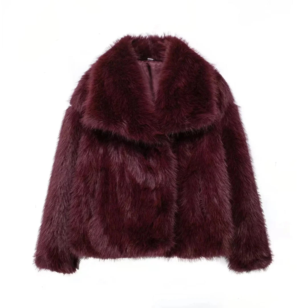 Bruna™ Faux Fur Coat |Galliano.Store™