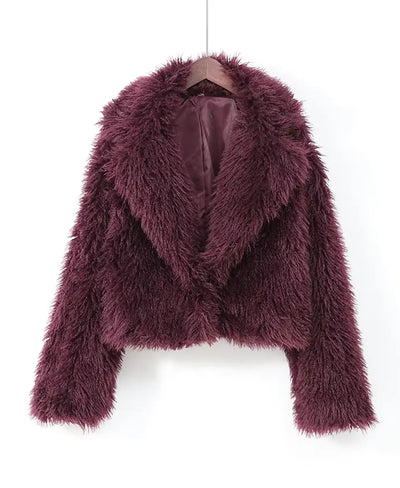 Candice™ Faux fur coat |Galliano.Store™