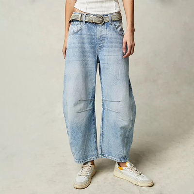 Sally™  WIDE-LEG COMFORT JEANS |Galliano.Store™