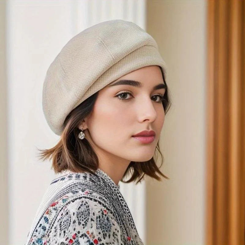 Elsie™ Vintage Autumn Casual Beret Hat |Galliano.Store™