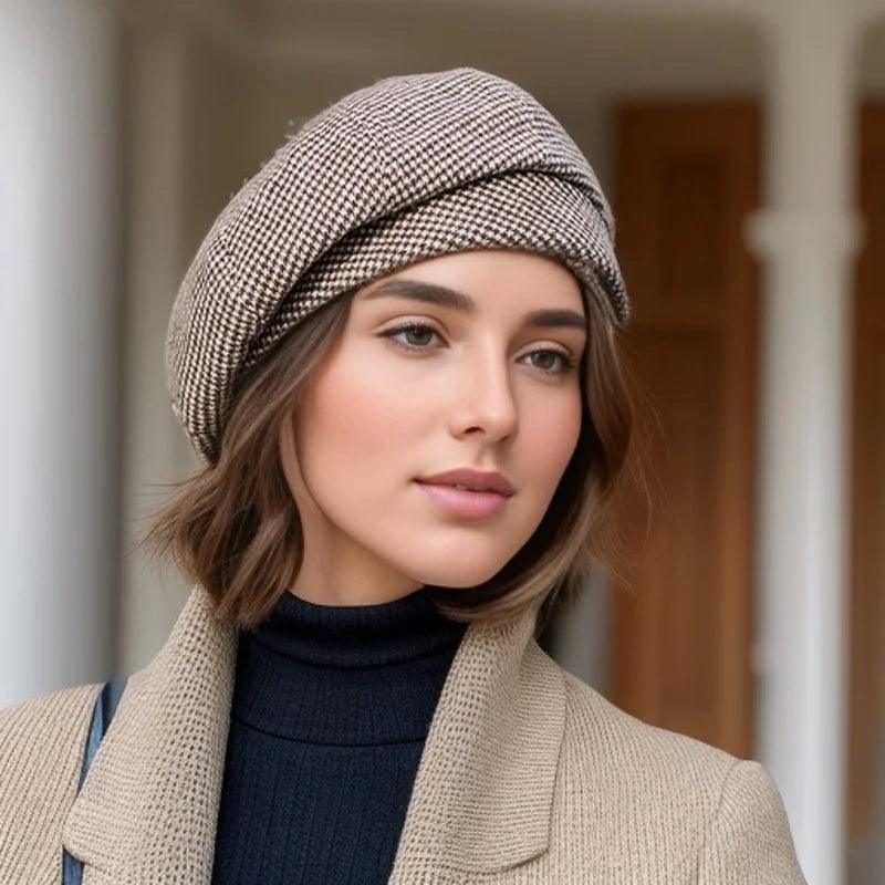 Elsie™ Vintage Autumn Casual Beret Hat |Galliano.Store™