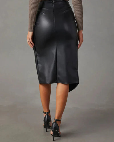 Katarina™ Leather Skirt |Galliano.Store™