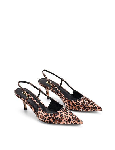 Yohana™ Leopard Satin |Galliano.Store™