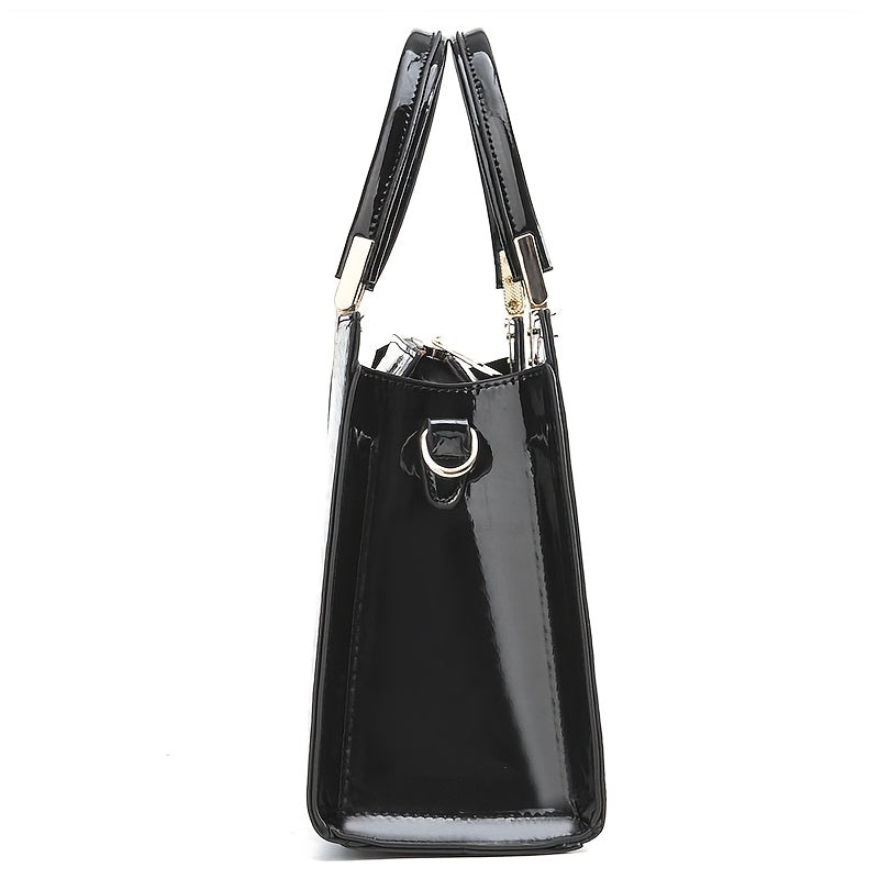 Lola™ - Shiny  Leather Handbag |Galliano.Store™