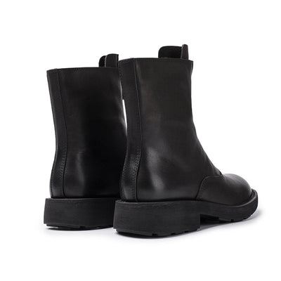 Maddie™ Zip Short Boots Black |Galliano.Store™