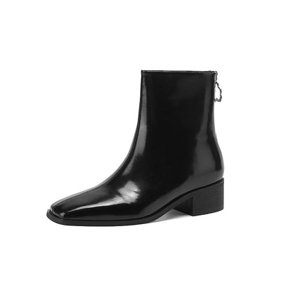 Skye™ Leather Short Martin Boots |Galliano.Store™