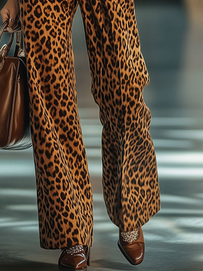 Matilda™ Casual  Leopard  Pants |Galliano.Store™